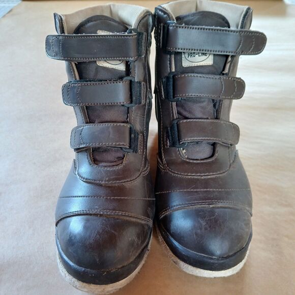 Proline Pro Line Wading Fishing Boots Strap Close Felt Sole Mens Size 11 - Picture 2 of 9